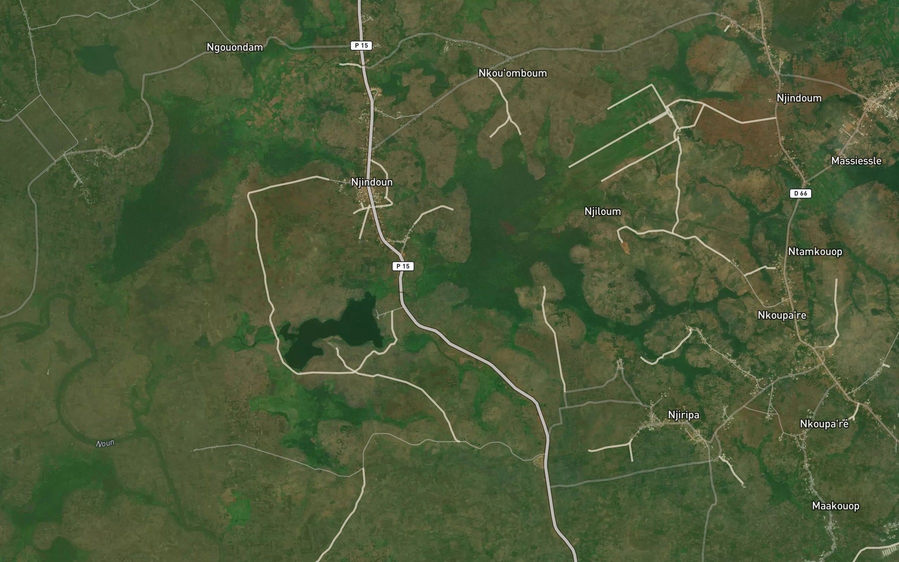 Satellite map of the Maatam