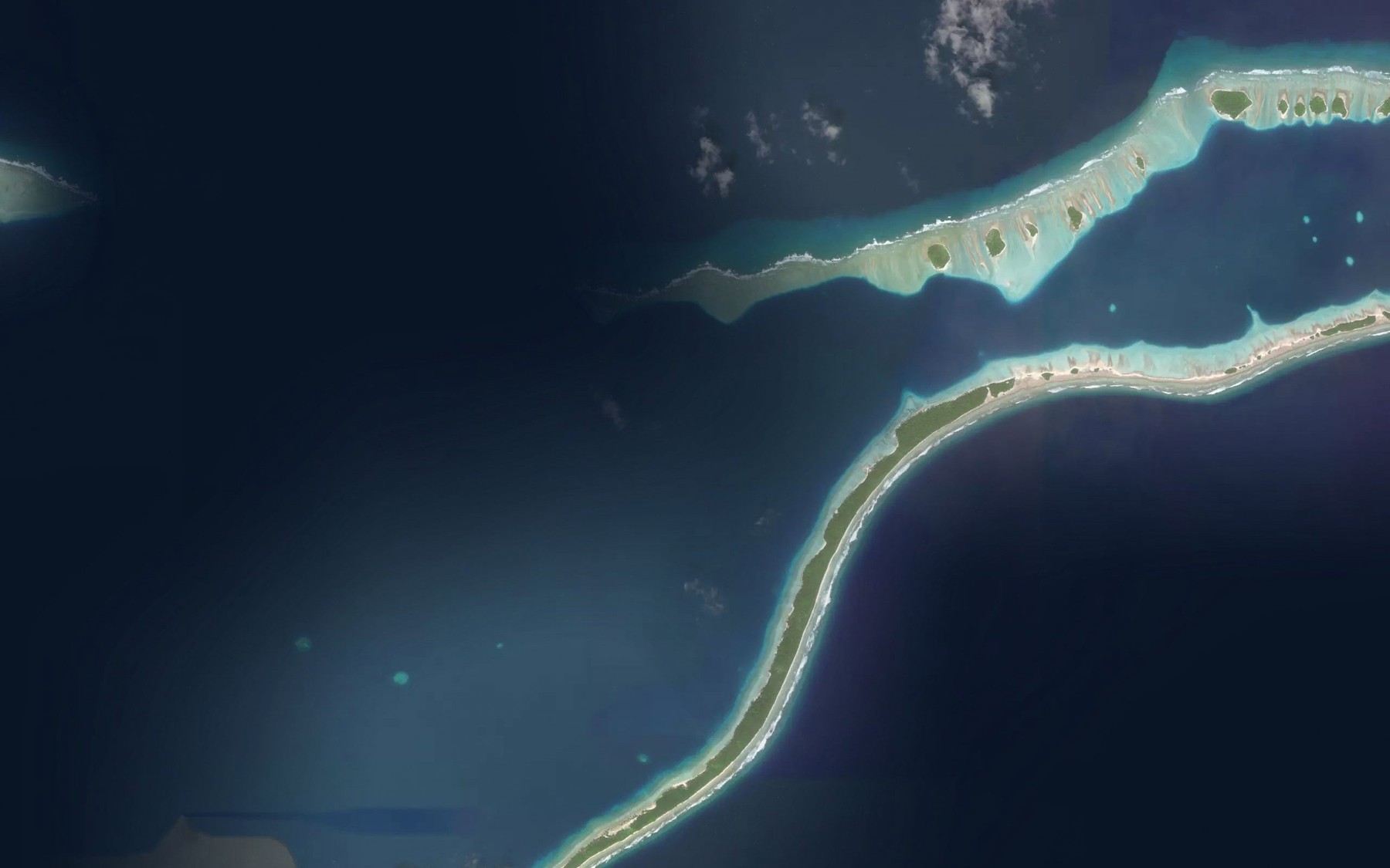 Satellite map of the Arno Main Lagoon