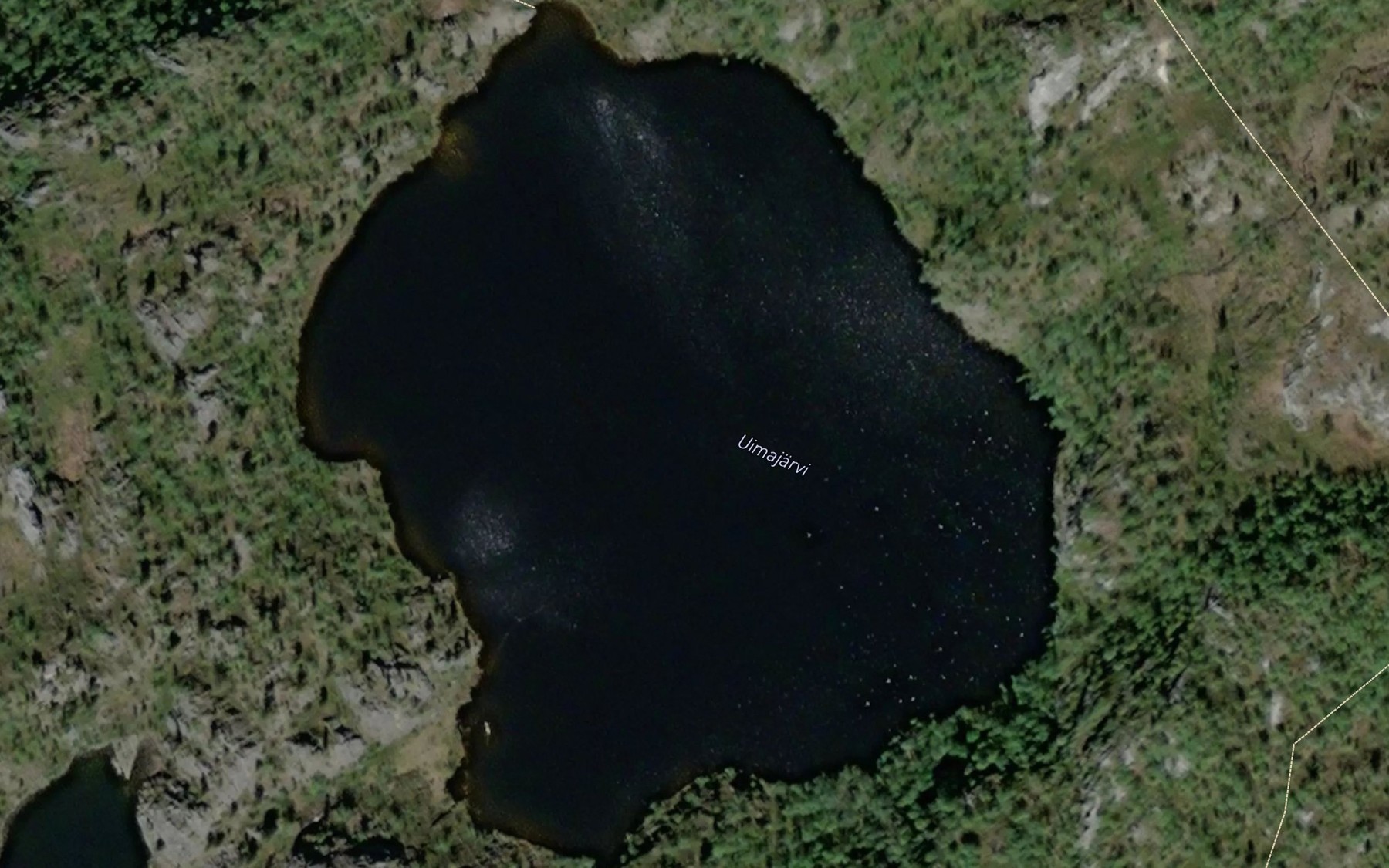 Satellite map of the Aimajaevri