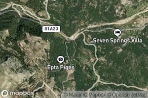 Seven spring waterfall