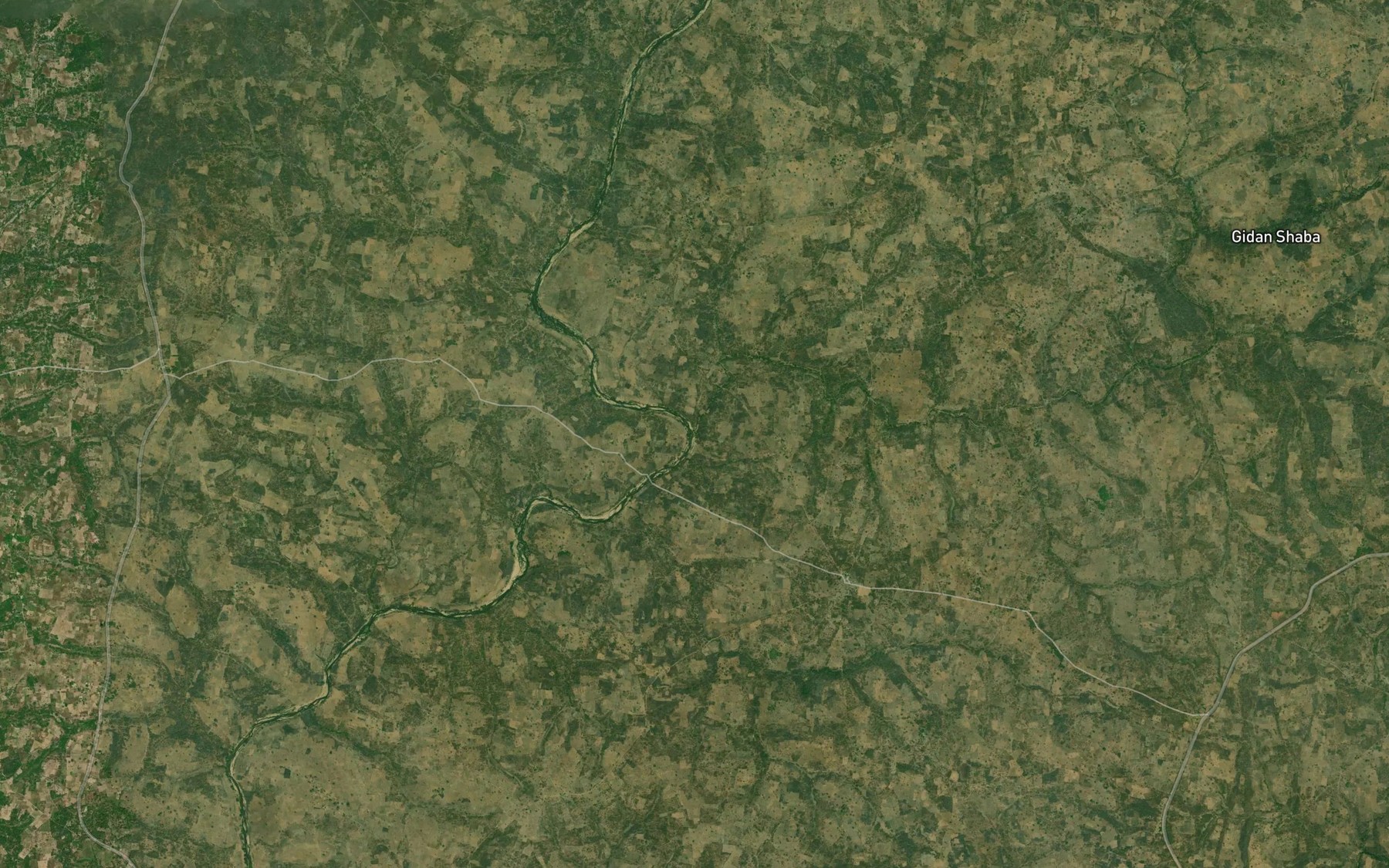 Satellite map of the AyeniStream