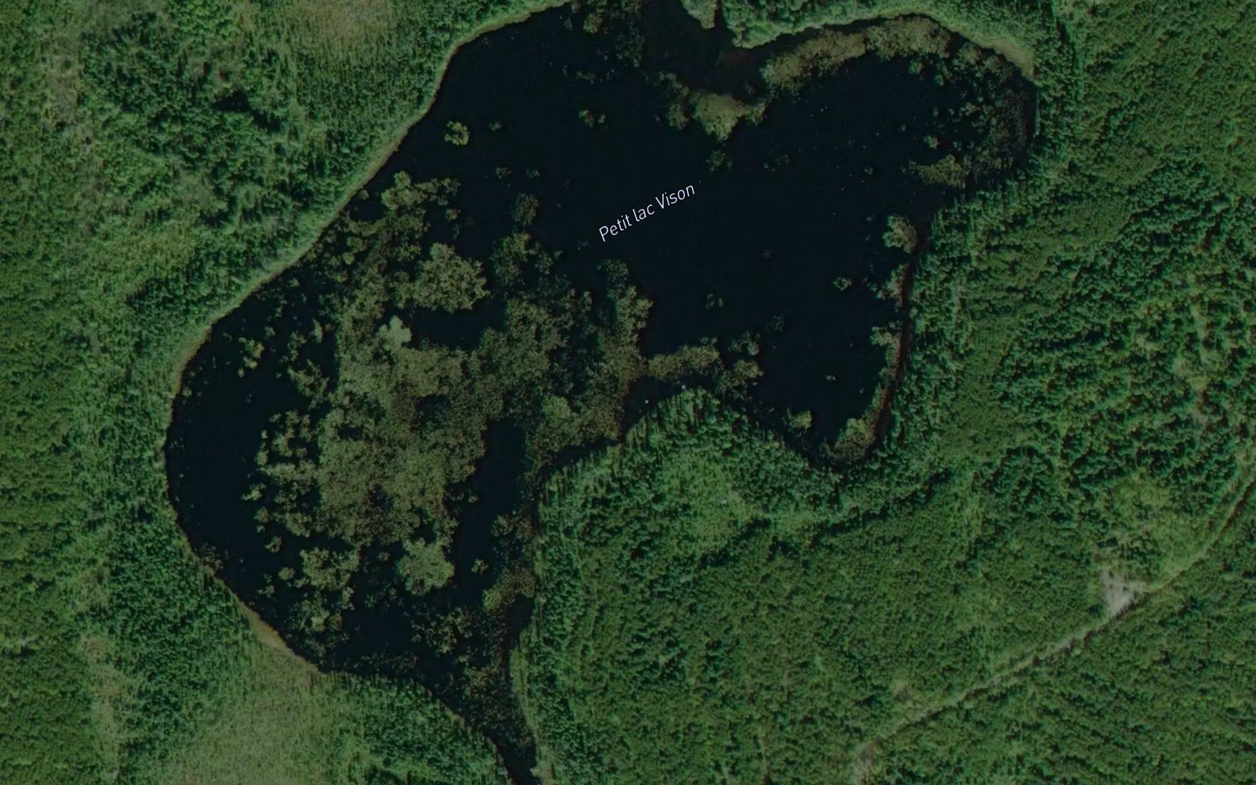 Petit lac Vison
