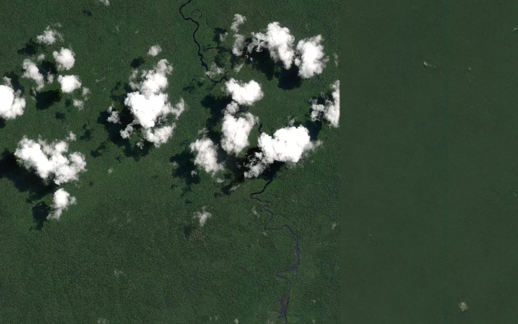 Satellite map of the Aleke