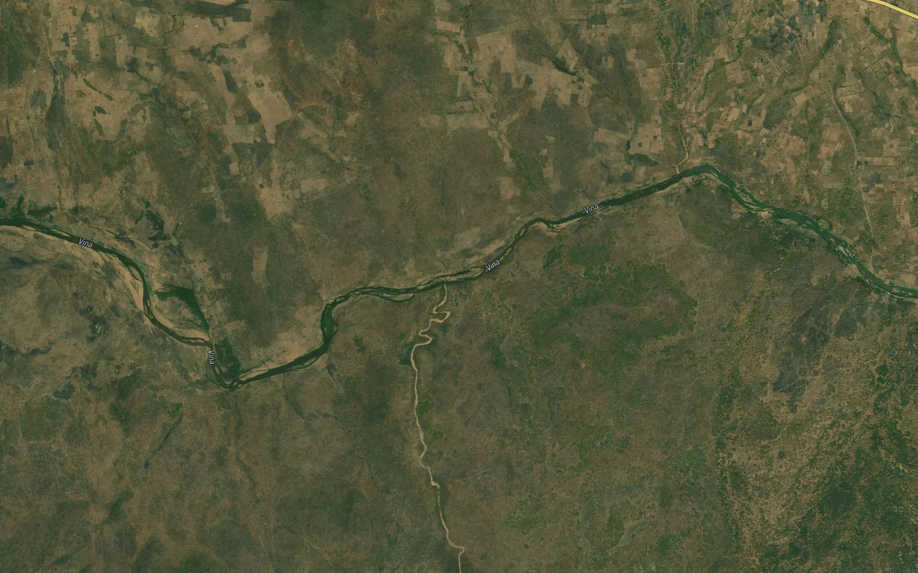 Satellite map of the Ouerre