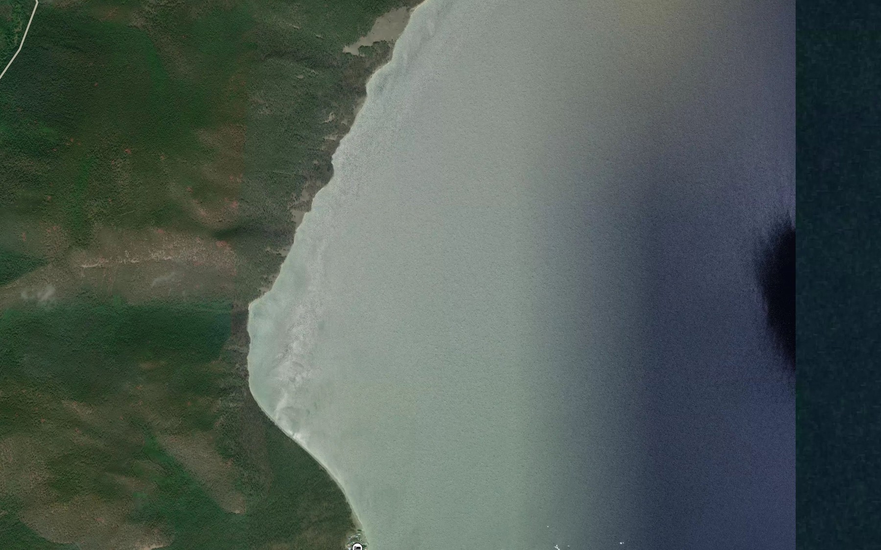 Satellite map of the Goryachinskaya Guba