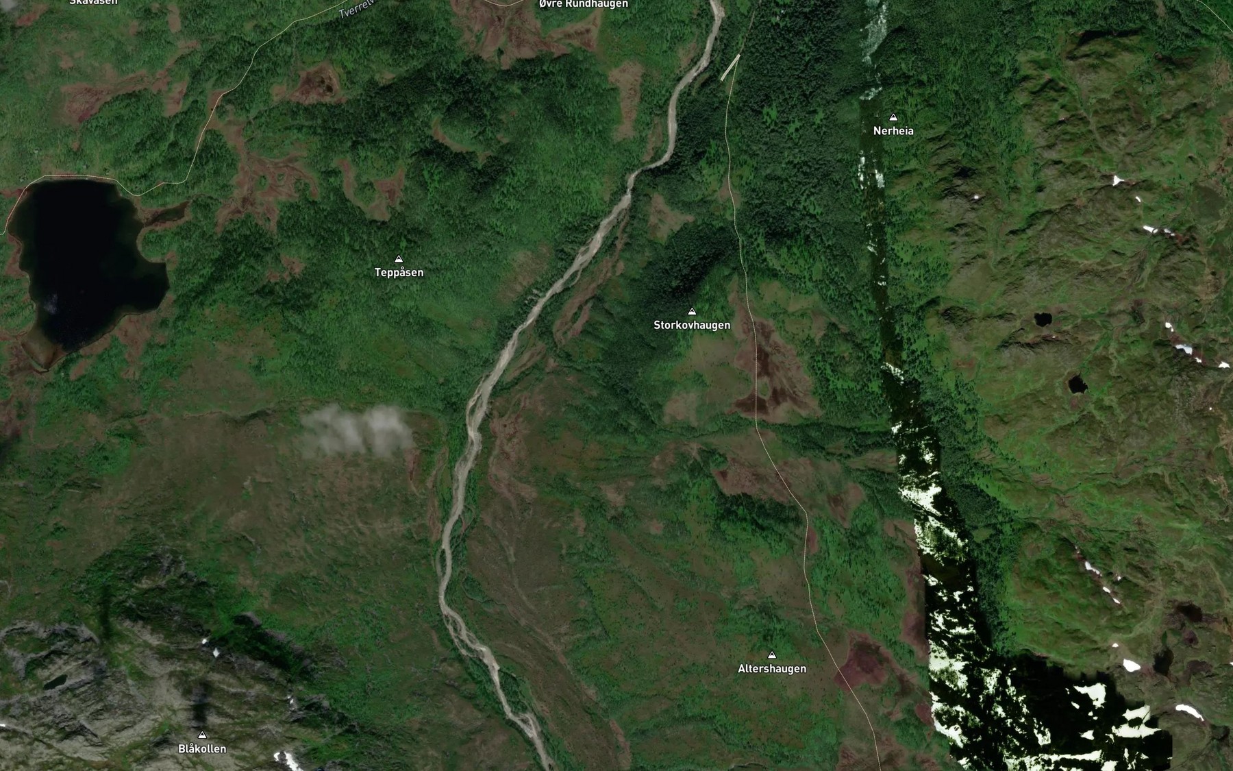 Satellite map of the Russevanka