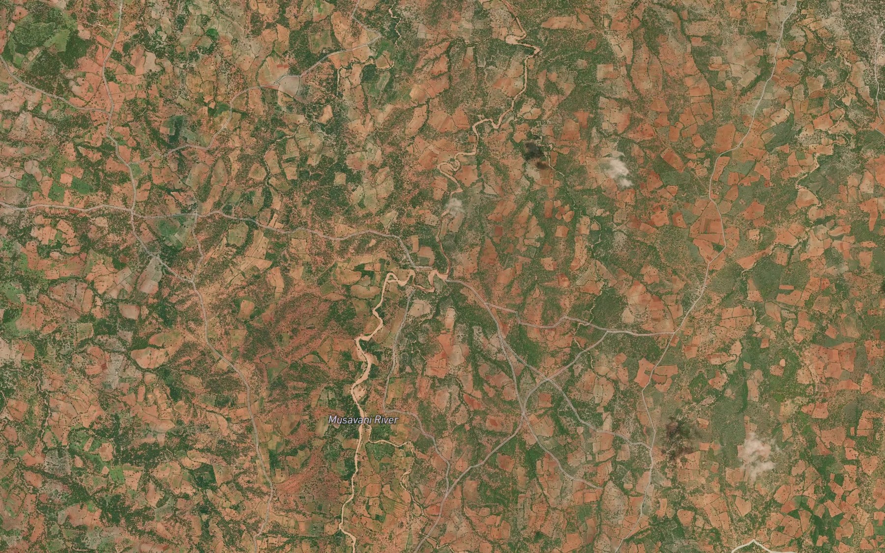 Satellite map of the Ililu