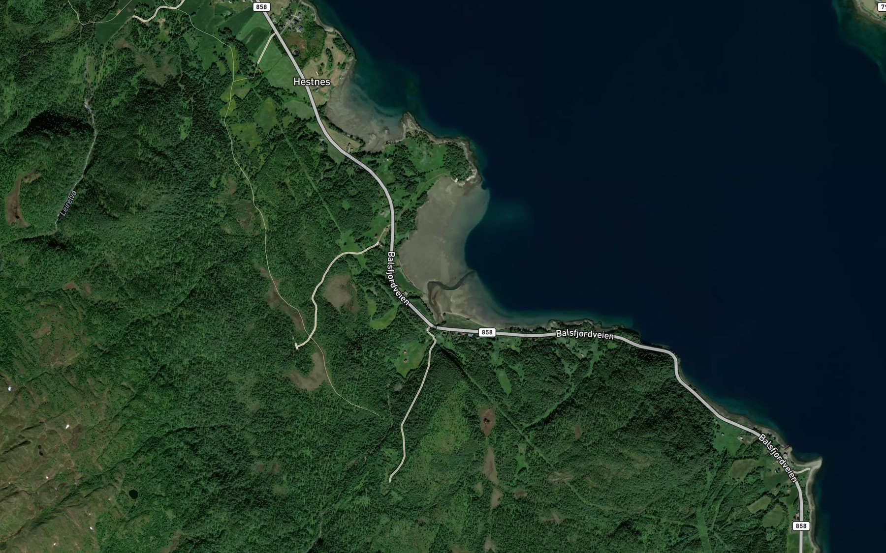 Satellite map of the Patrasbukta