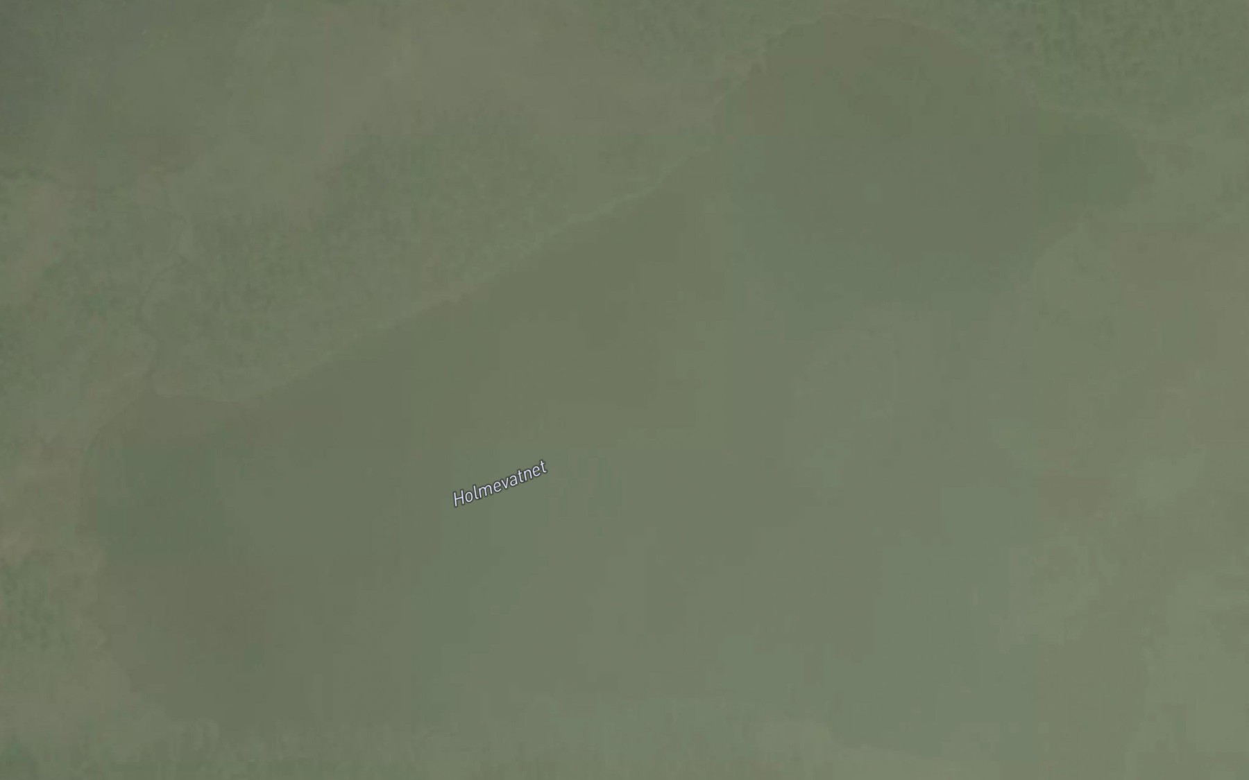 Satellite map of the Holmevatnet