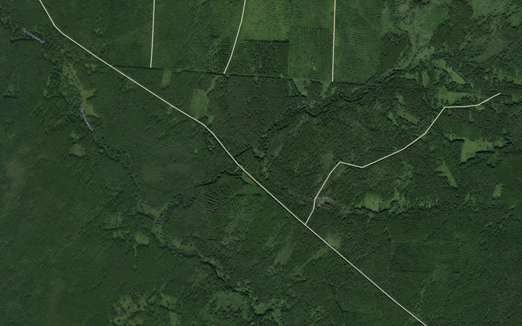Satellite map of the Darovatitsa