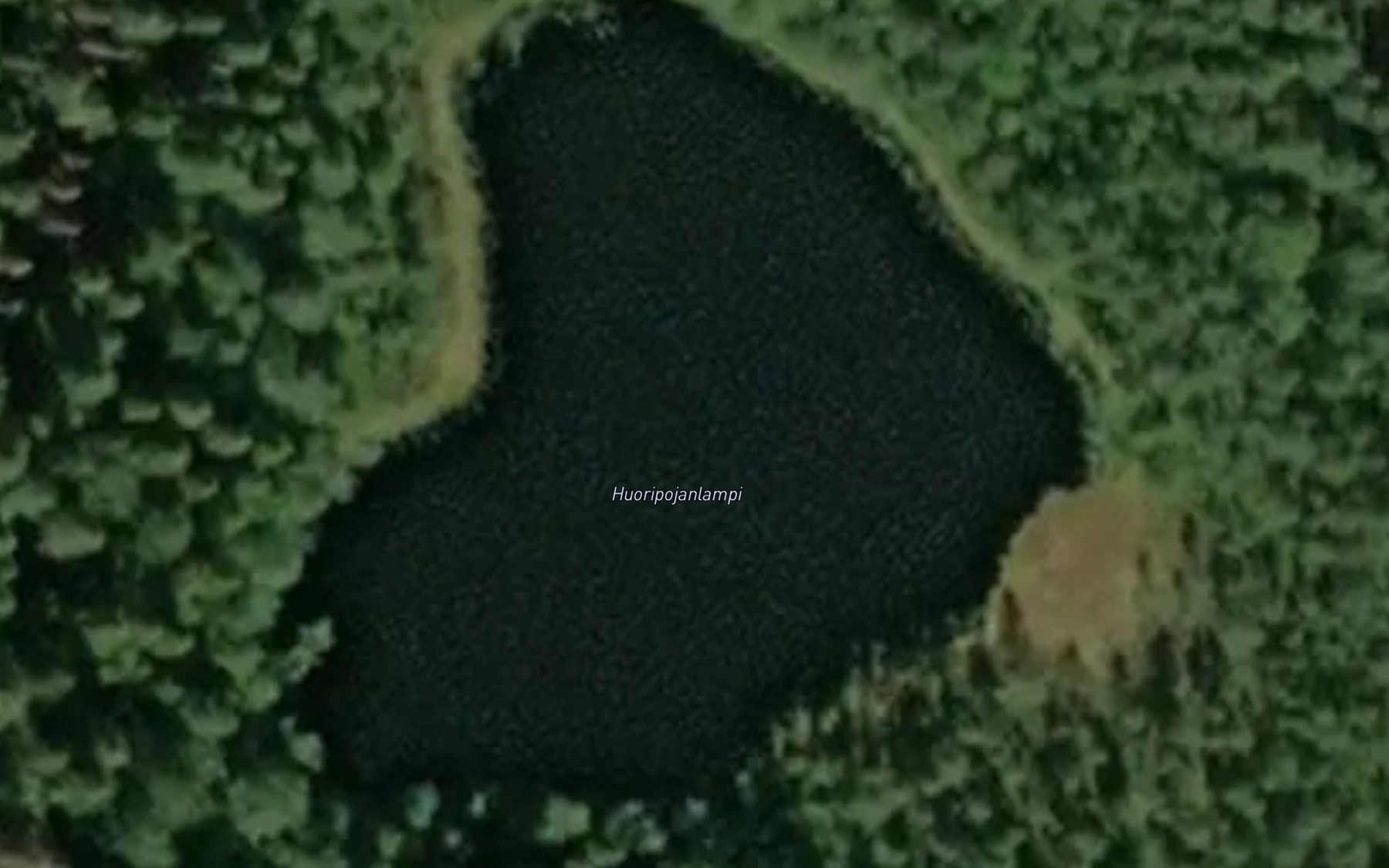 Satellite map of the Huoripojanlampi