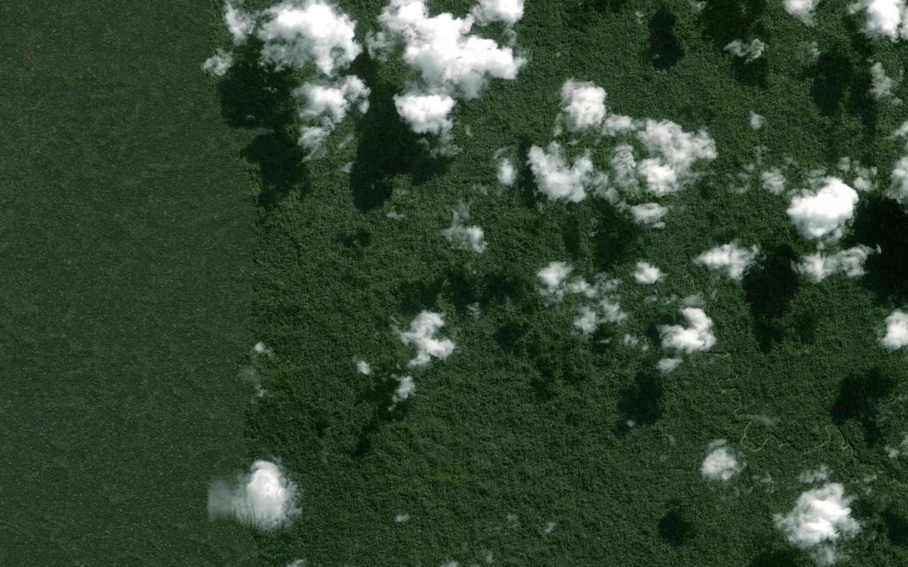Satellite map of the Quebrada Cabaljani