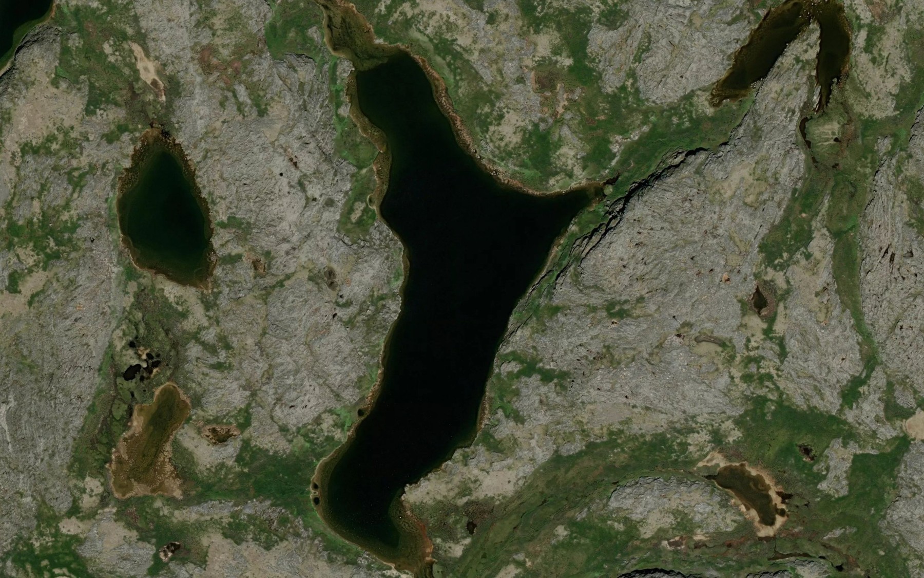 Satellite map of the Lac Kuugajaakallaup Tasinga