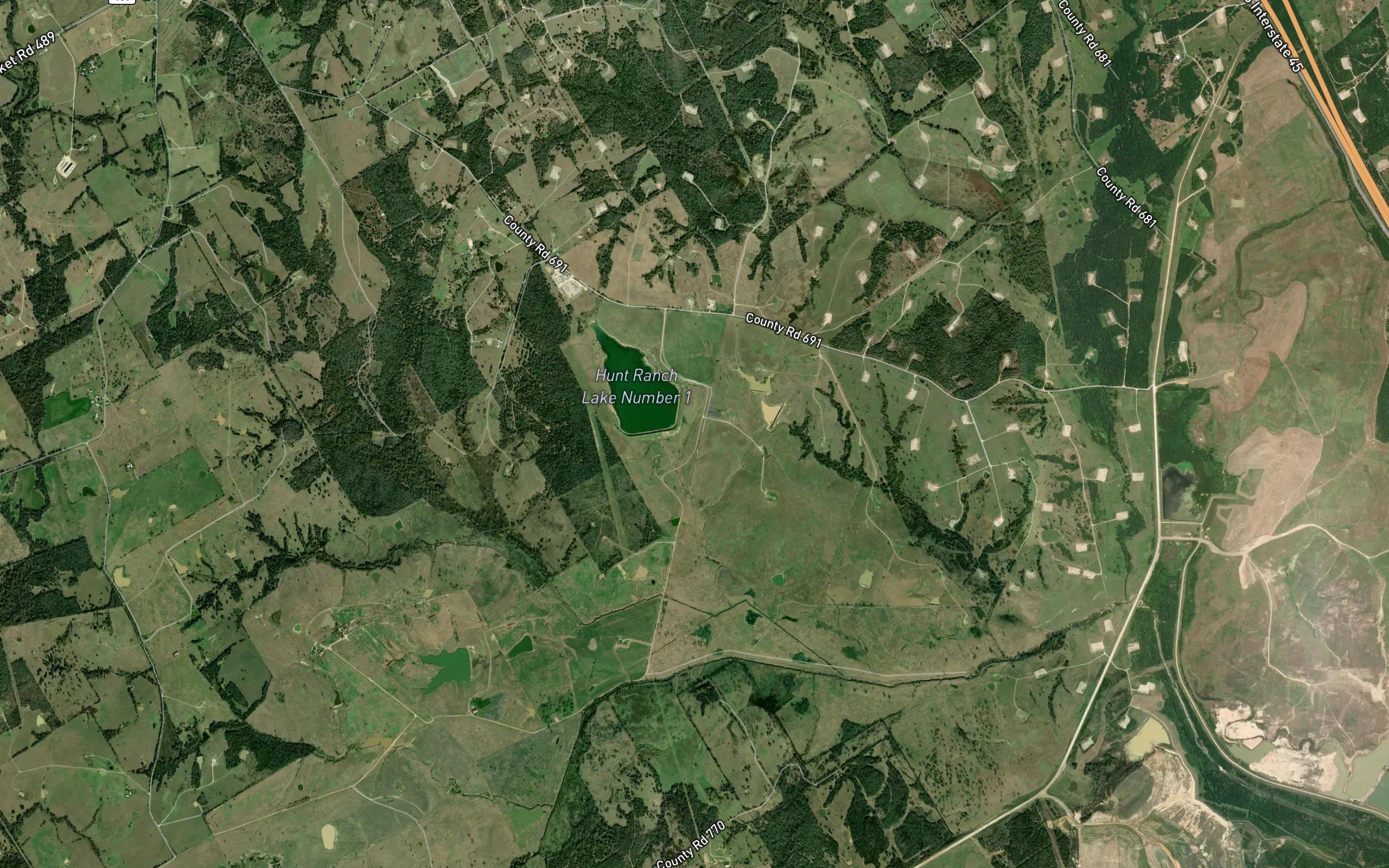 Hunt Ranch Lake Number 1