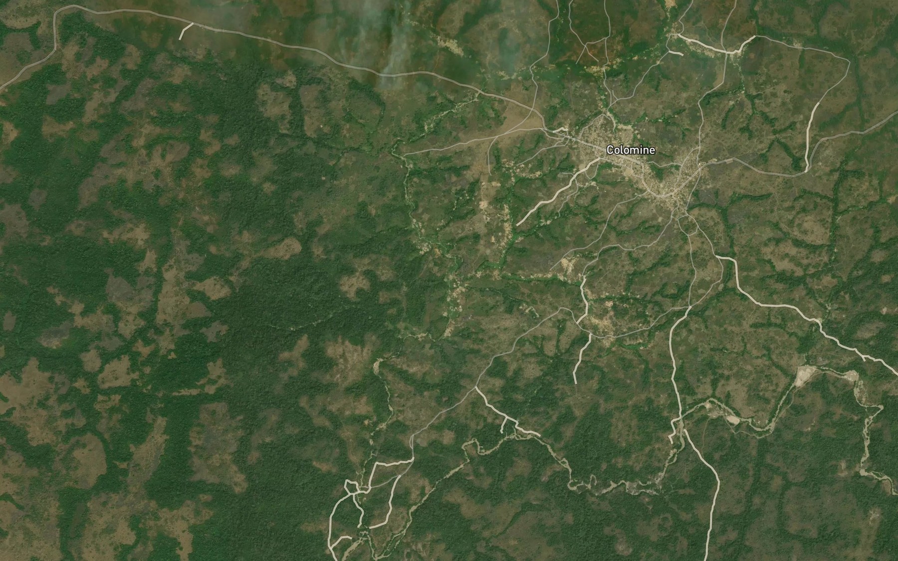 Satellite map of the Tasaoro
