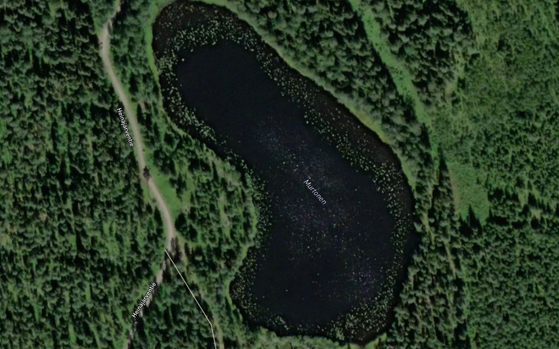 Satellite map of the Murtonen