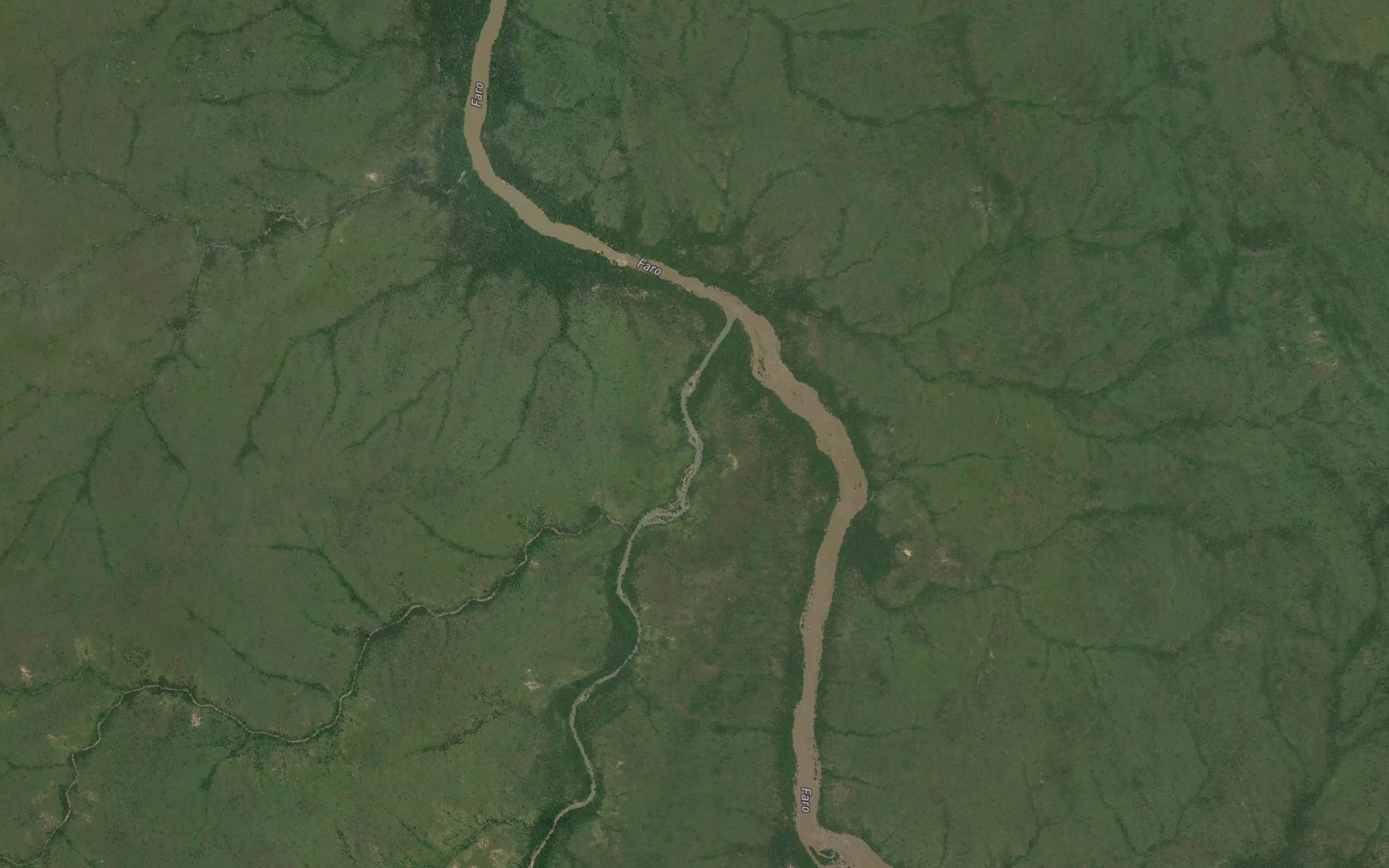 Satellite map of the Mayo Fel