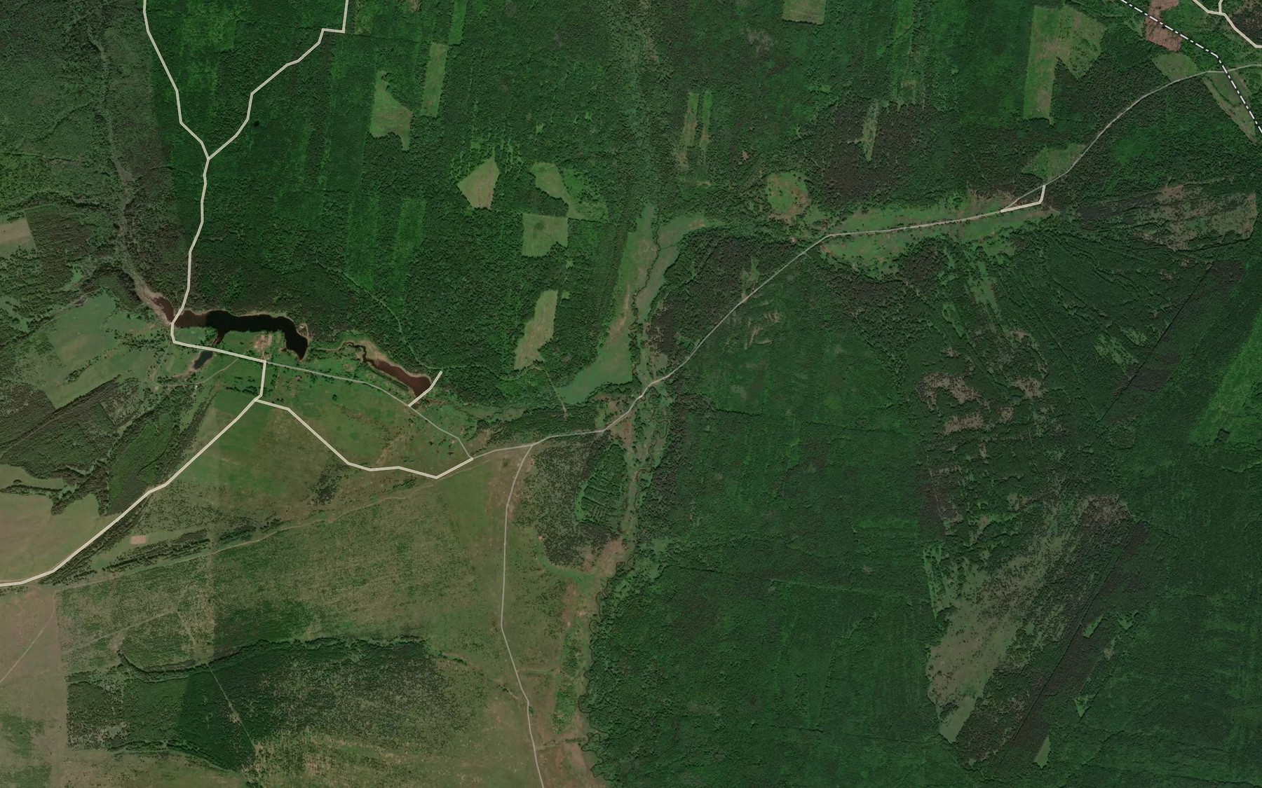 Satellite map of the Vedrechinka