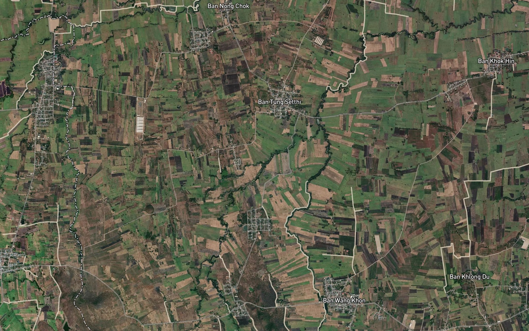 Satellite map of the Khlong Cha-em