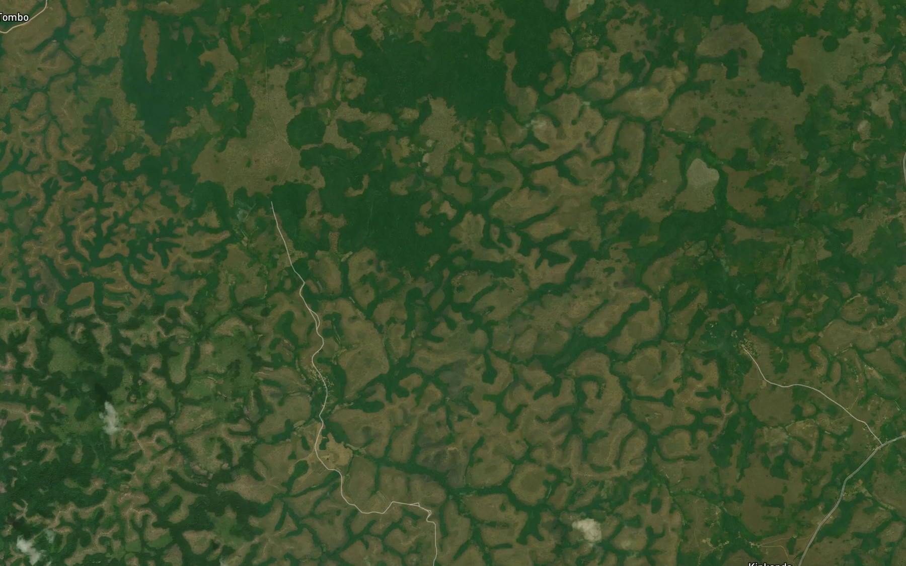 Satellite map of the Tabanga