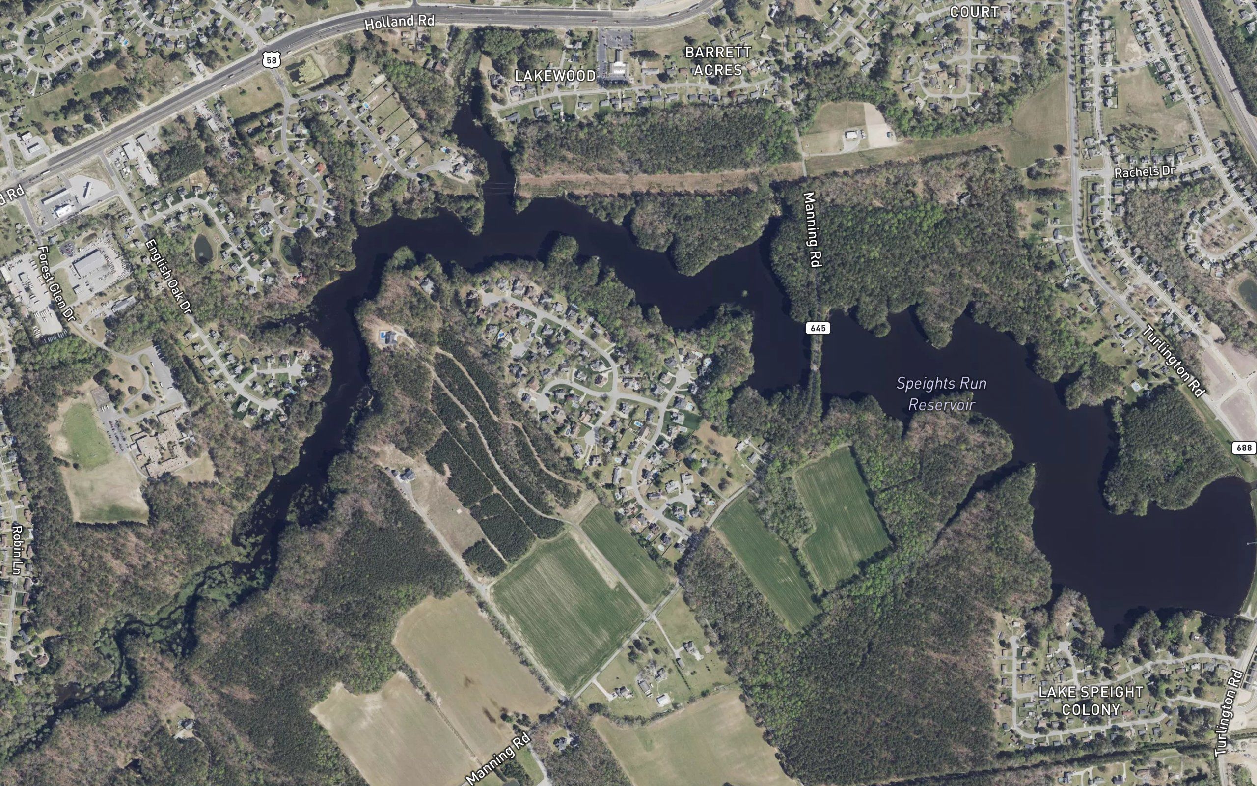 Speights Run Reservoir