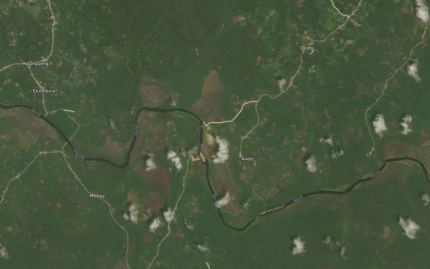 Satellite map of the Ato