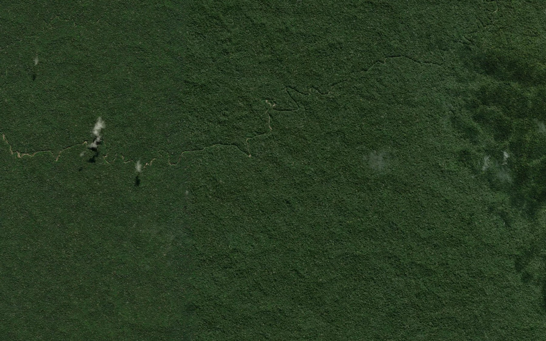 Satellite map of the Chiricyacu