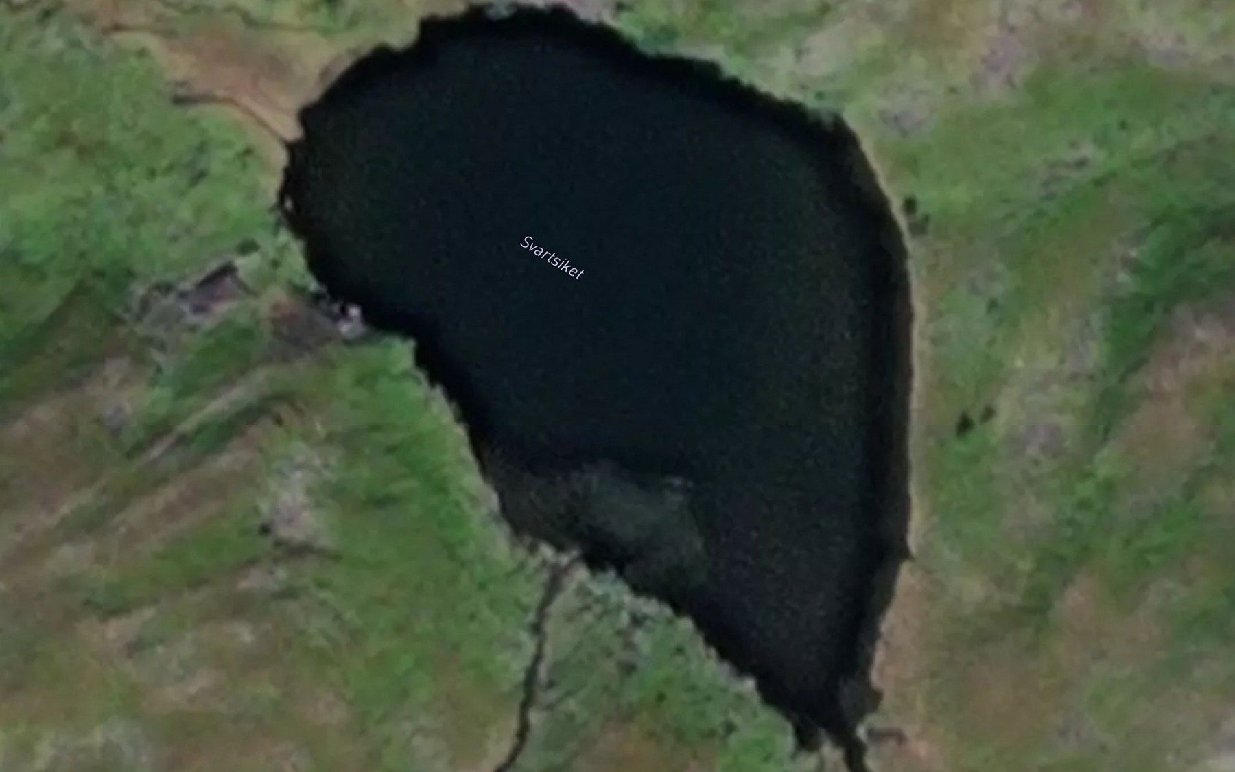 Satellite map of the Svartsiket