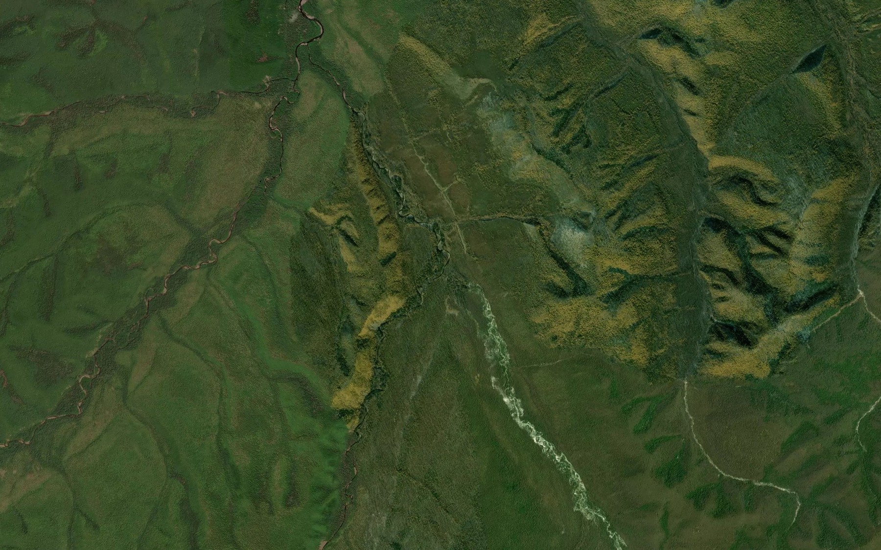 Satellite map of the Daka