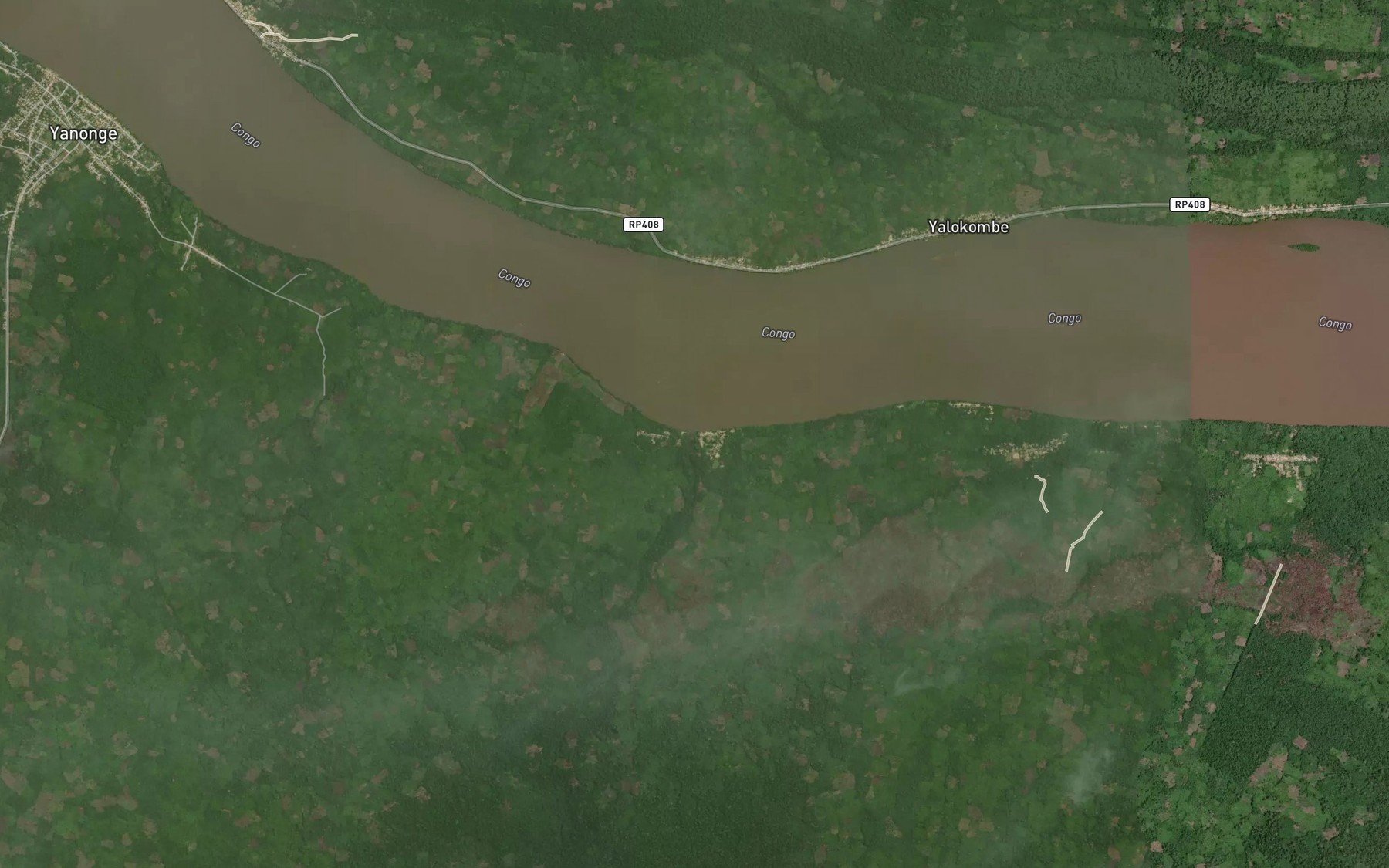 Satellite map of the Romee