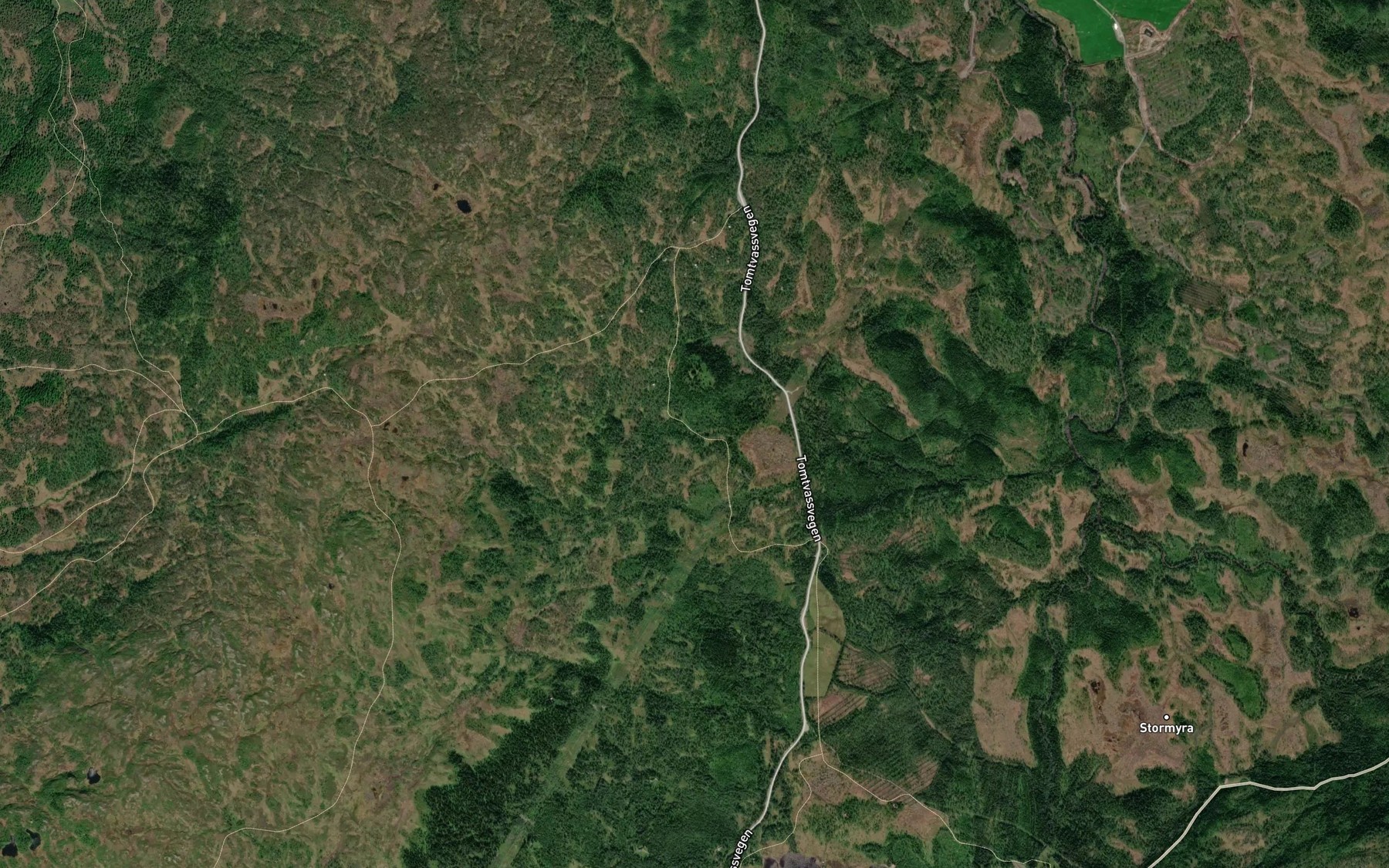 Satellite map of the Lauvoybekken