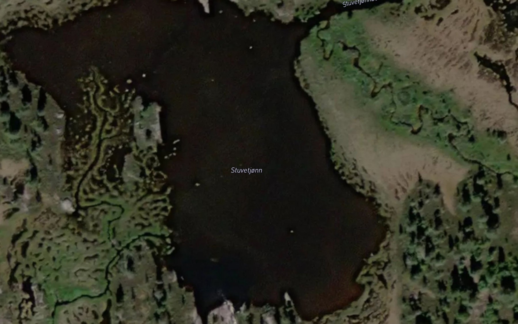Satellite map of the Stuvetjorn