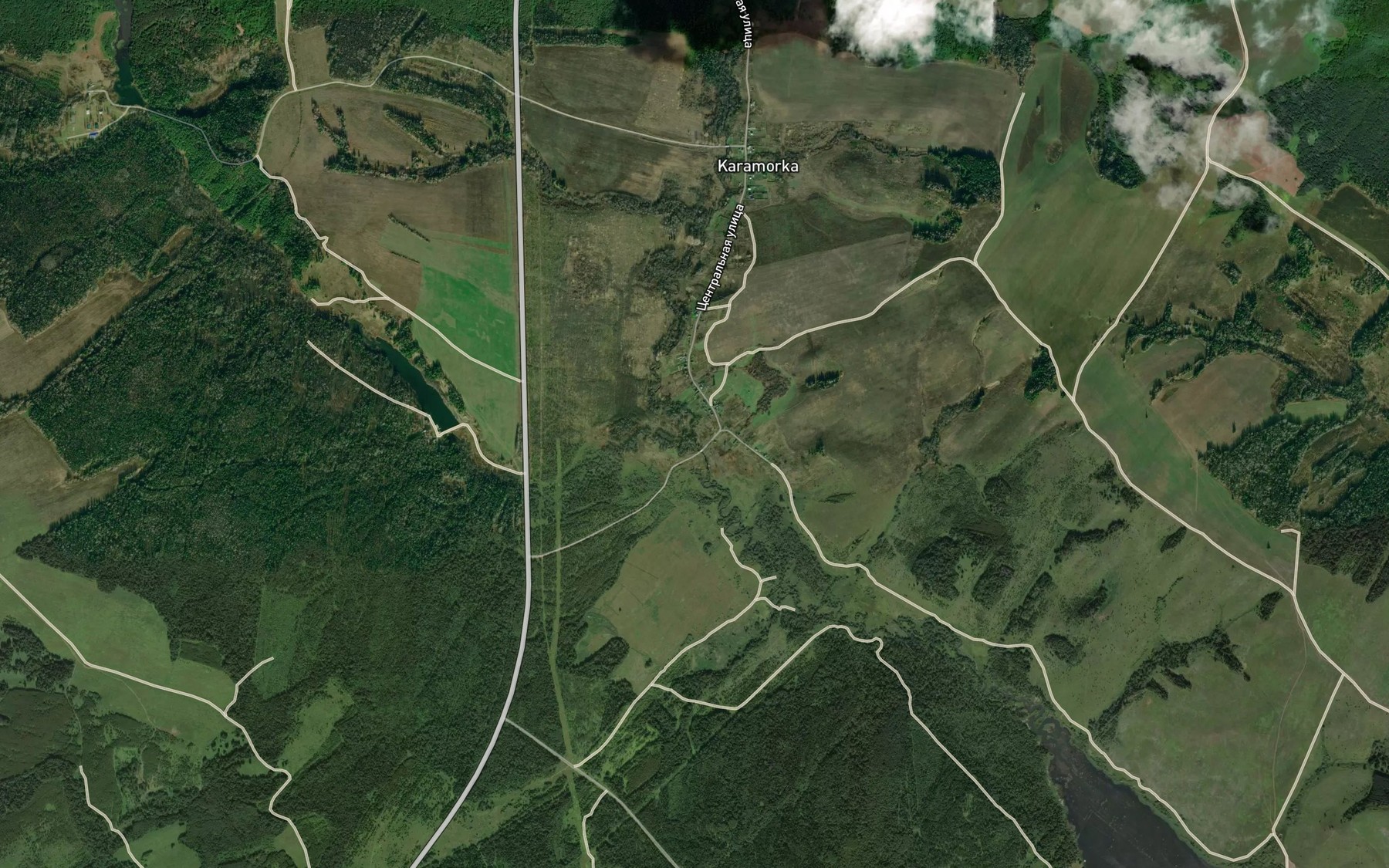 Satellite map of the Sul'mashka