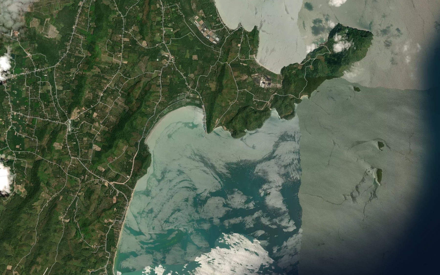 Satellite map of the Ao Thong Tom Yai