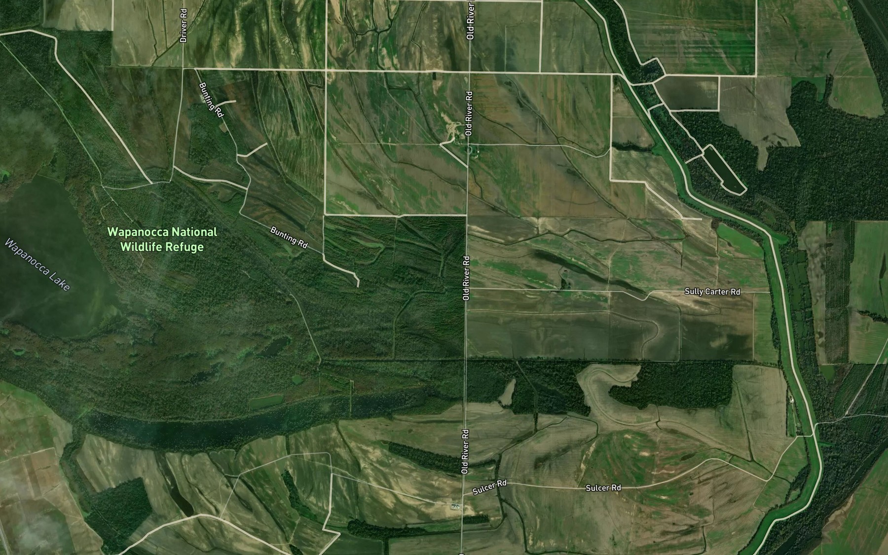 Satellite map of the Ditch Number 3