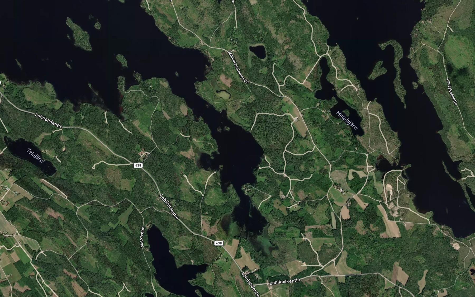 Satellite map of the Tiimalahti