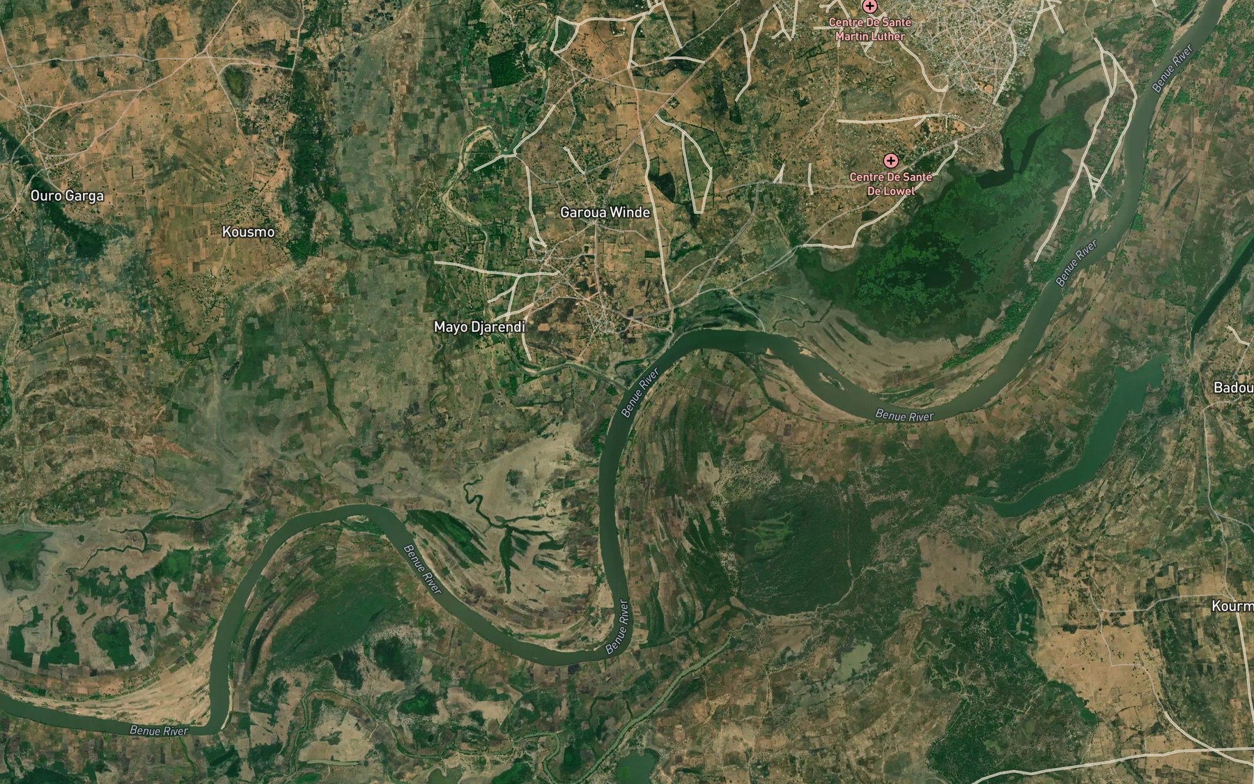 Satellite map of the Mayo You