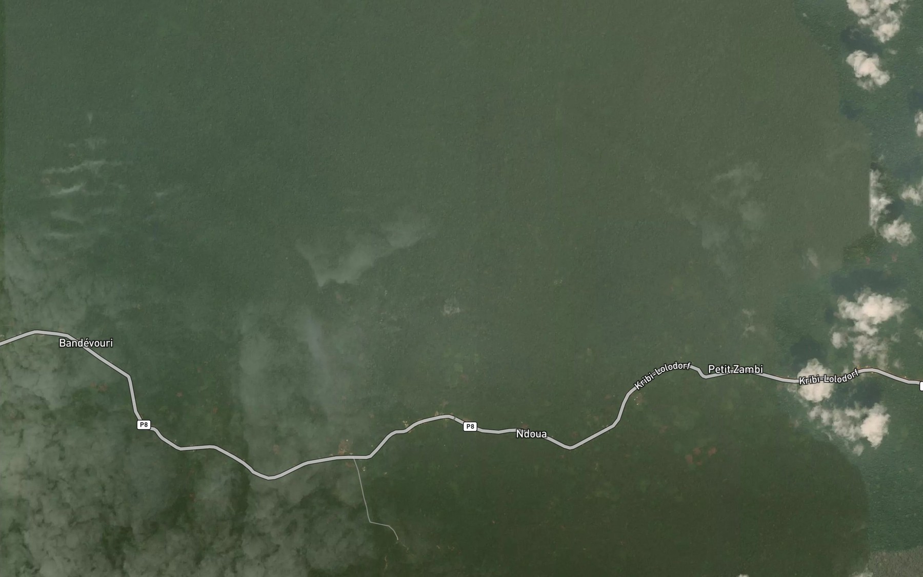 Satellite map of the Logog