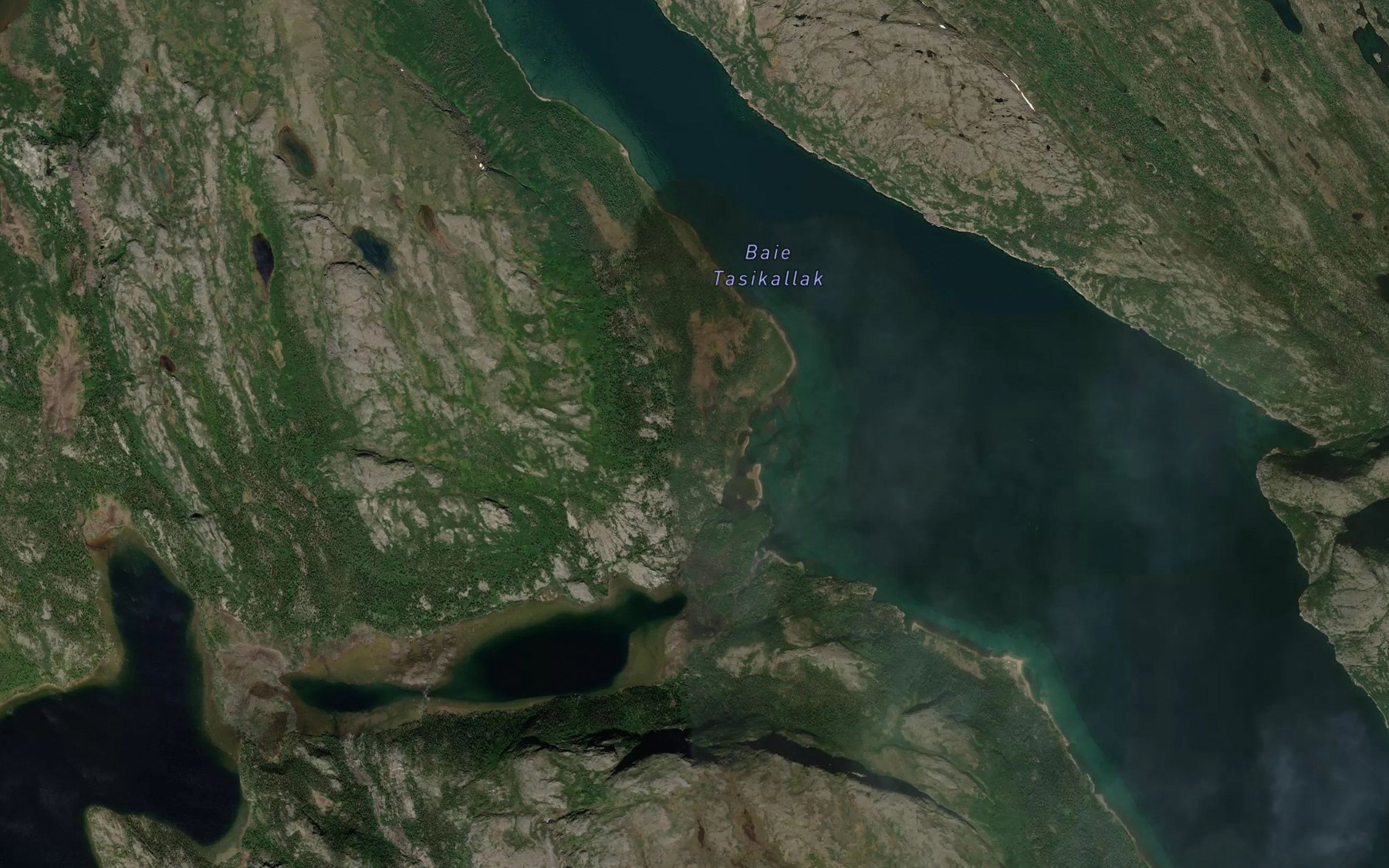 Satellite map of the Baie Tasikallak