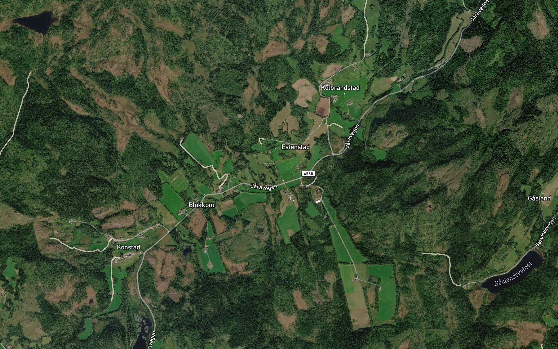 Satellite map of the Dalbekken