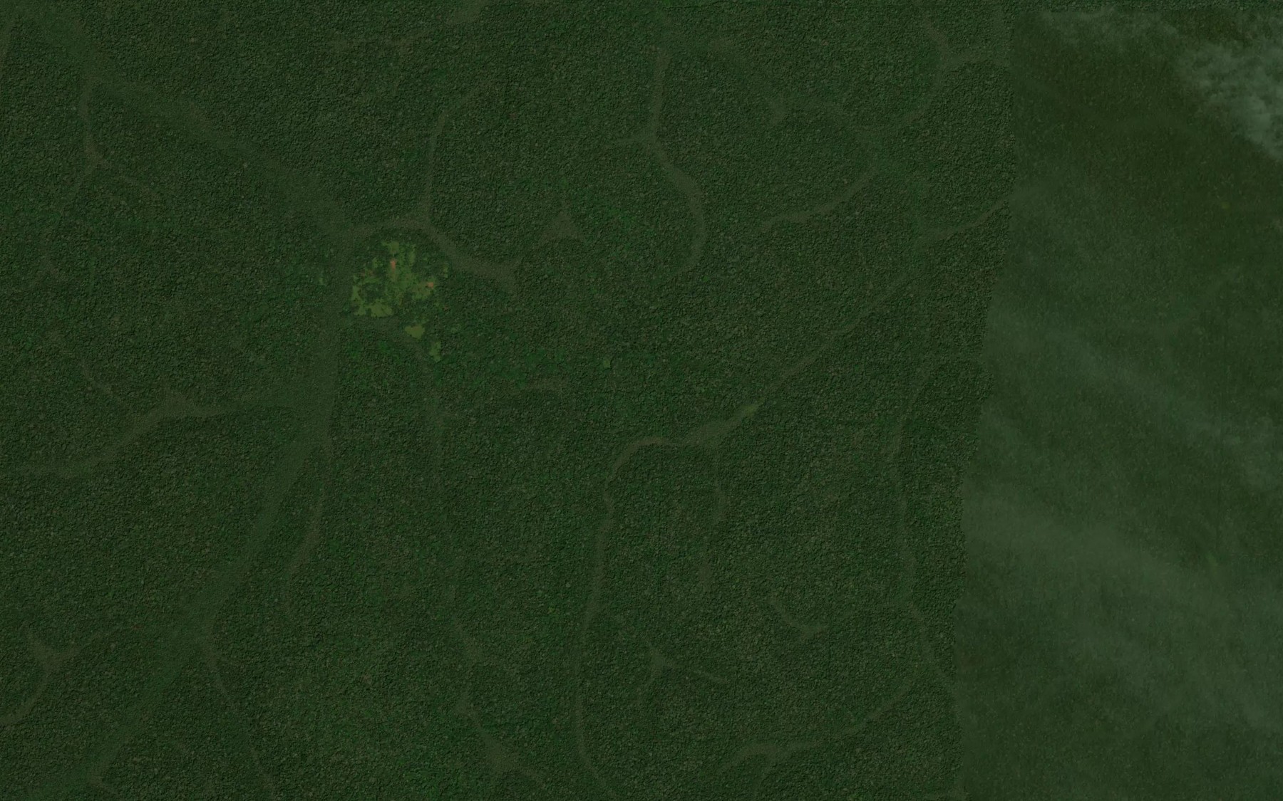 Satellite map of the Mbed