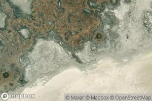Satellite map of the Little Alvord Creek
