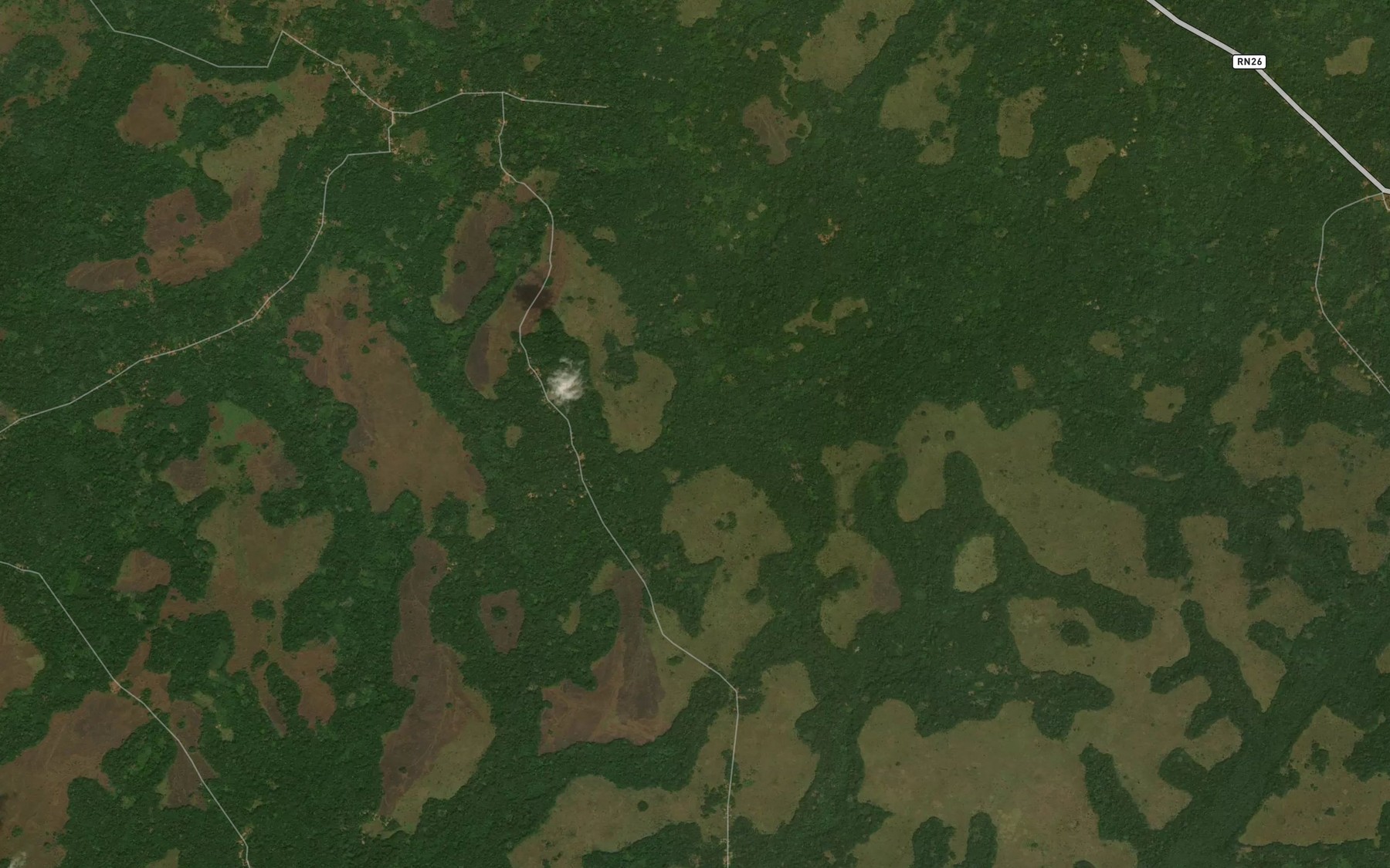 Satellite map of the Beli
