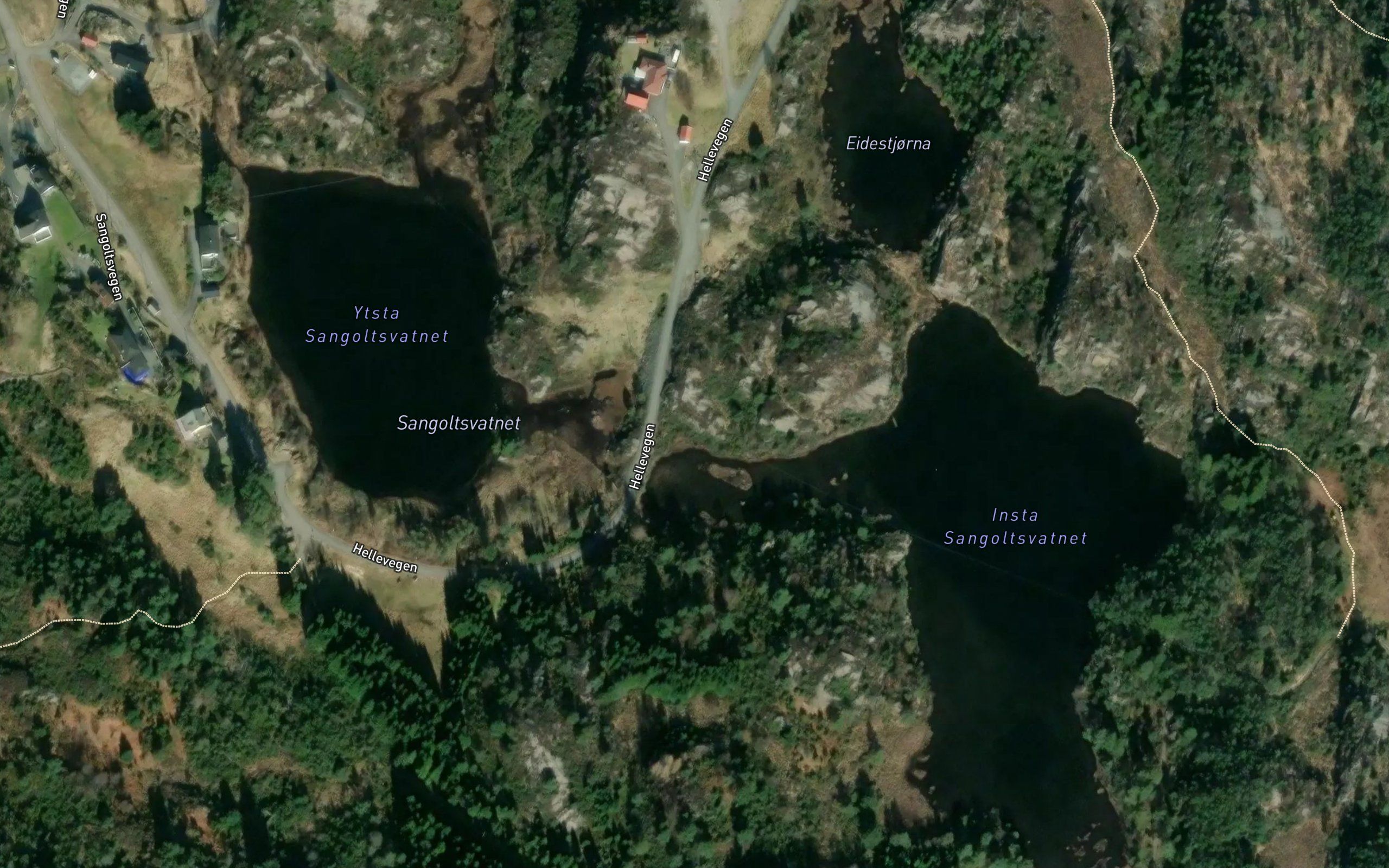 Ytsta Sangoltsvatnet