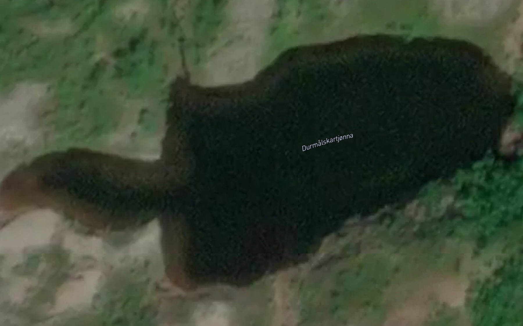 Satellite map of the Durmalskartjonna
