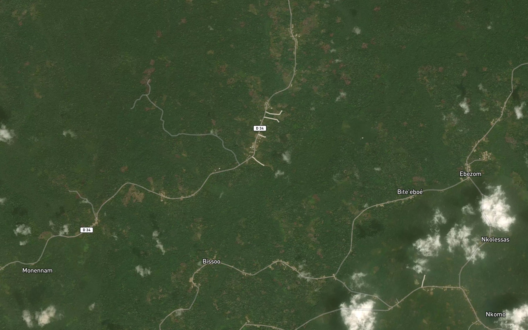 Satellite map of the Fiti