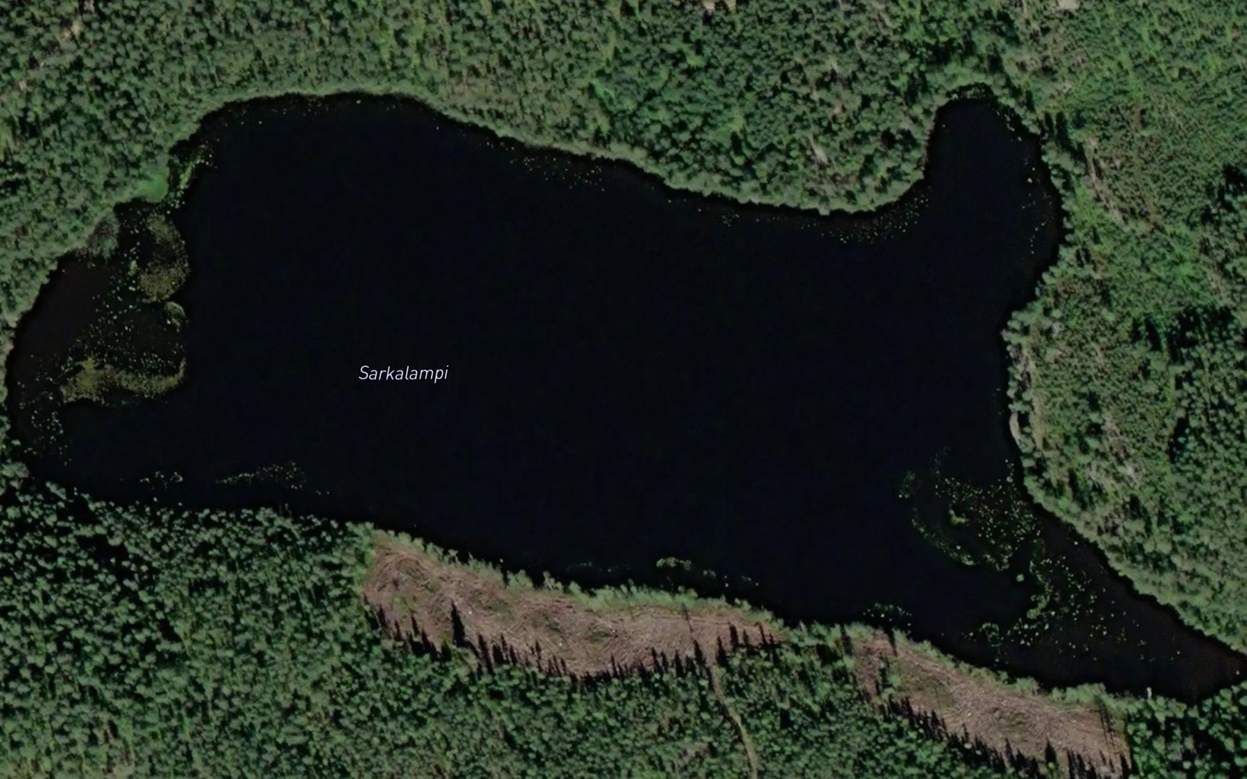 Satellite map of the Sarkalampi