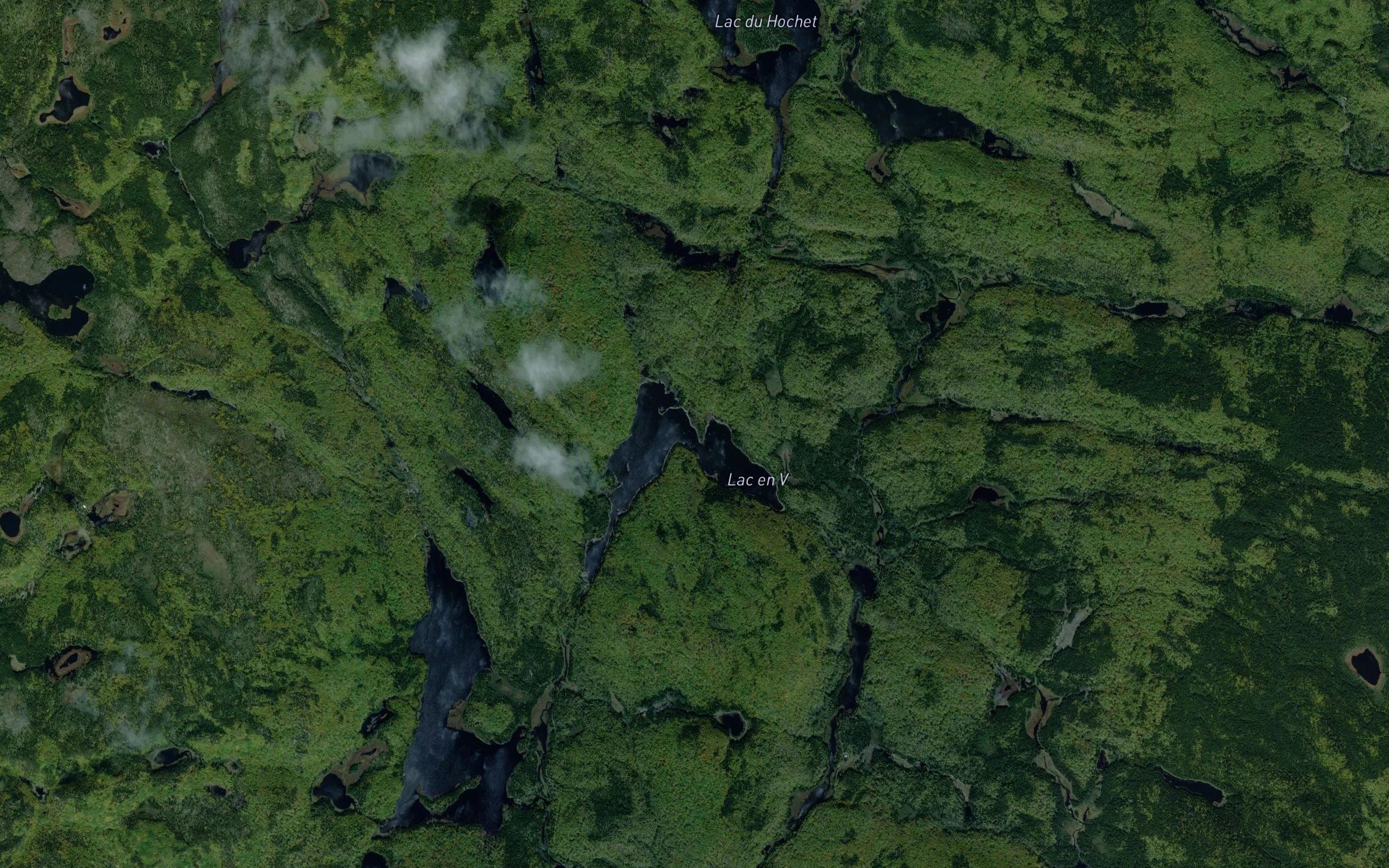 Lac en V
