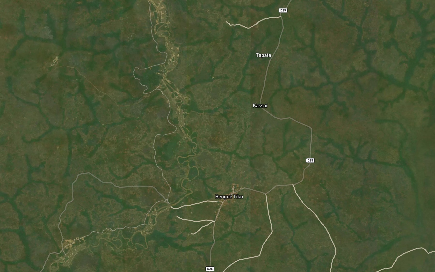 Satellite map of the Tiko