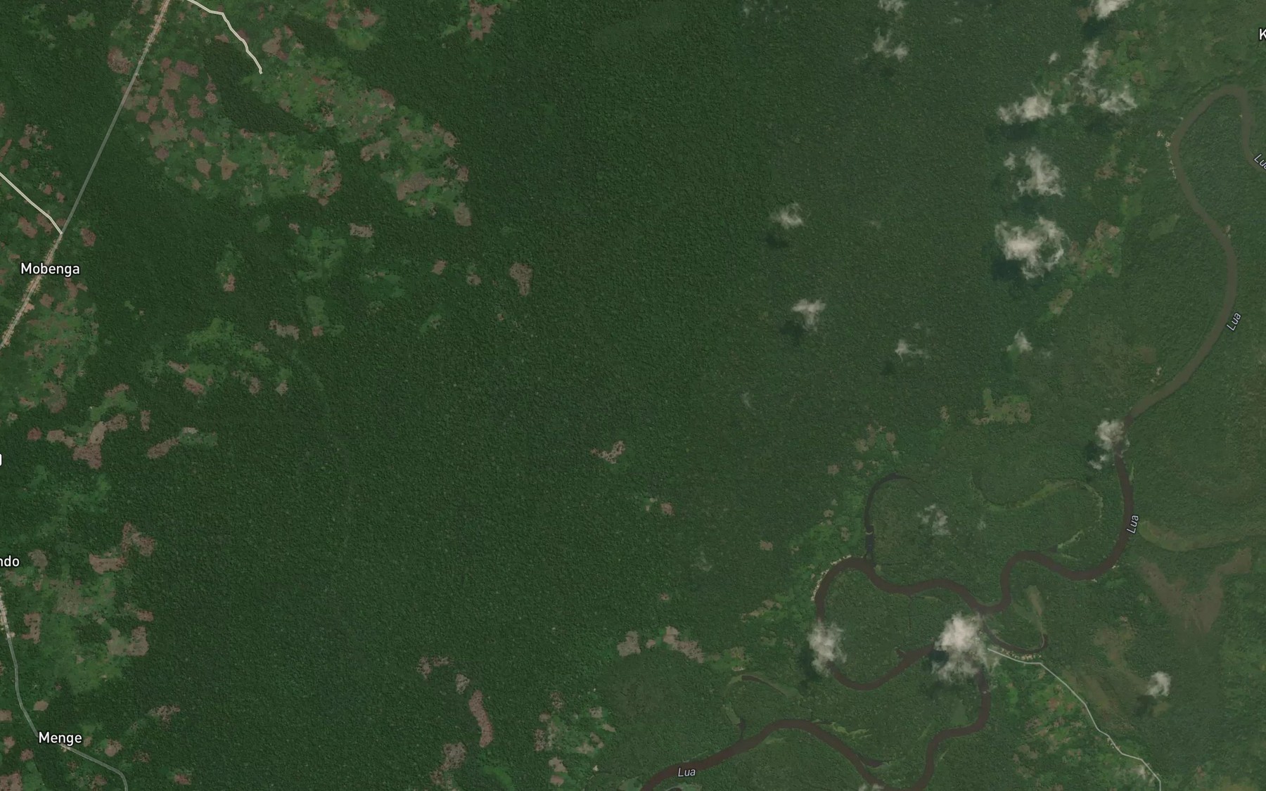 Satellite map of the Longandzia